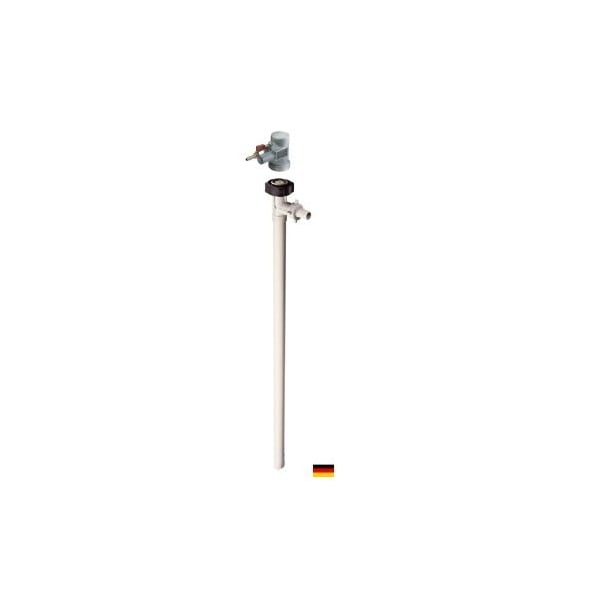 Flux Air Operated Drum Pump, Drum Pump Tube, Polypropylene, 47" Long, Air Operated Motor, 470W Power 24-ZORO0109 - main
